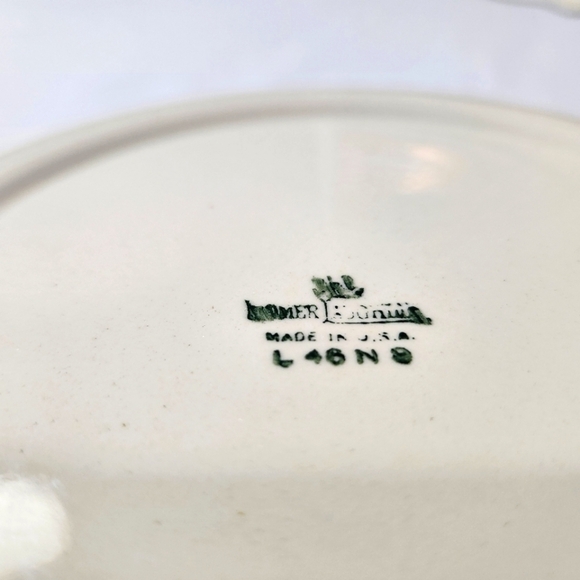 2 Vintage Homer Laughlin Virginia Rose Luncheon Plates L46 N8 Cottage Fairy Fine - Picture 16 of 16